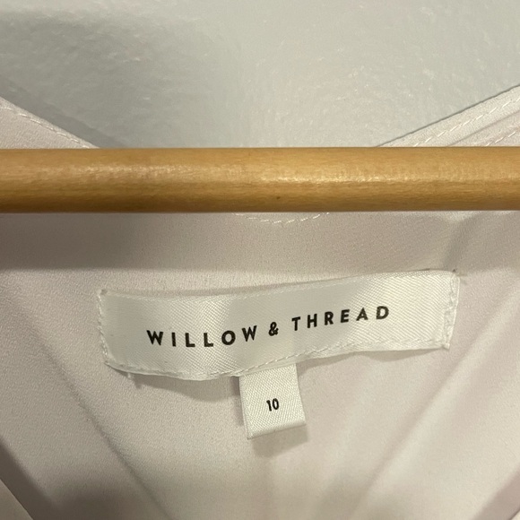 Willow & Thread Black and White Jumpsuit Women’s Size 10 - Picture 3 of 4